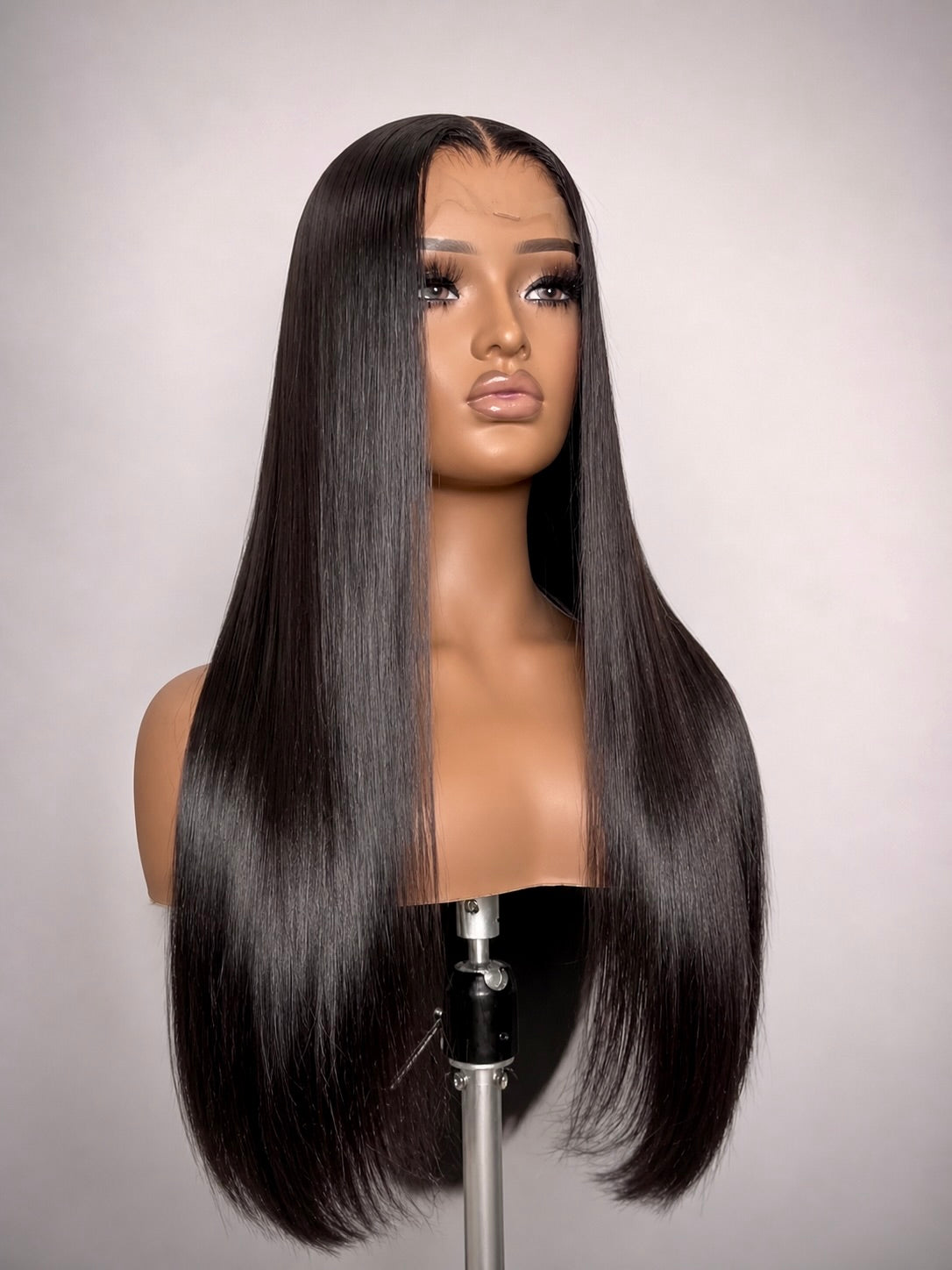 Bone straight wig